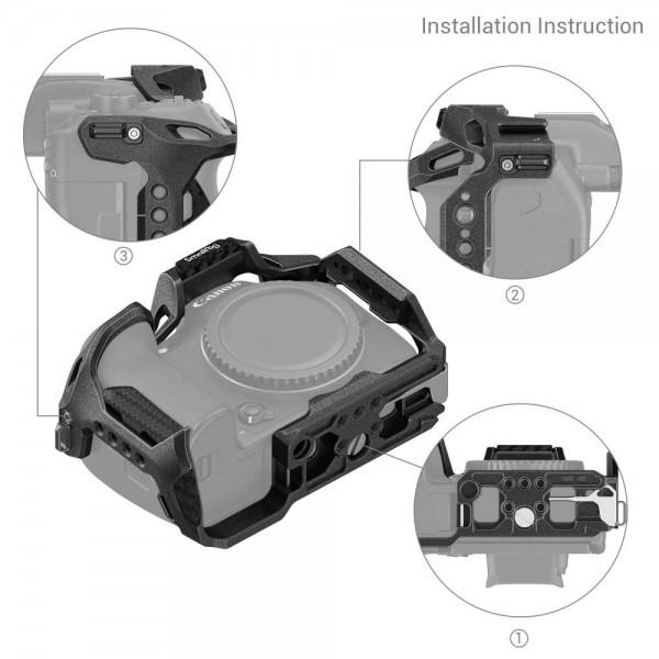 SmallRig “Black Mamba” Cage for Canon EOS R7 4003